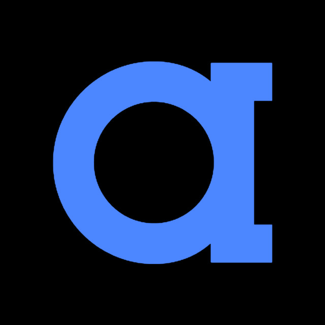DoomBench-blue rendering of the AI21 Labs logo against a black background.