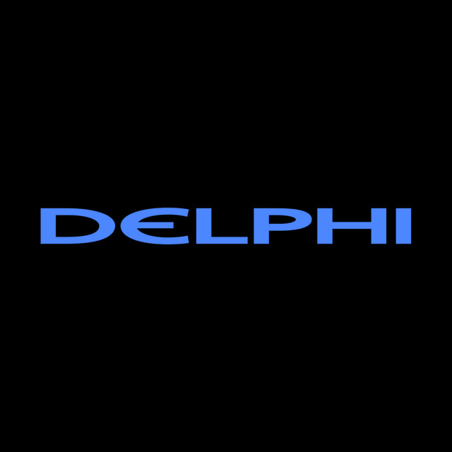 DoomBench-blue rendering of the Aptiv logo against a black background.