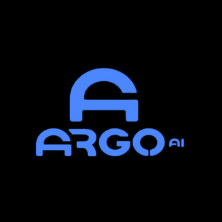 DoomBench-blue rendering of the Argo AI logo against a black background.