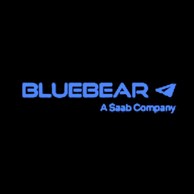 DoomBench-blue rendering of the Blue Bear Systems Research logo against a black background.