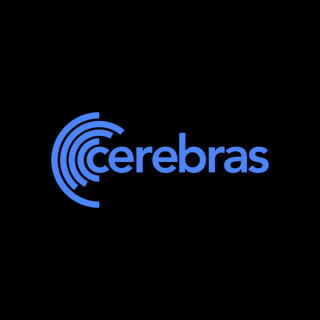 DoomBench-blue rendering of the Cerebras Systems logo against a black background.