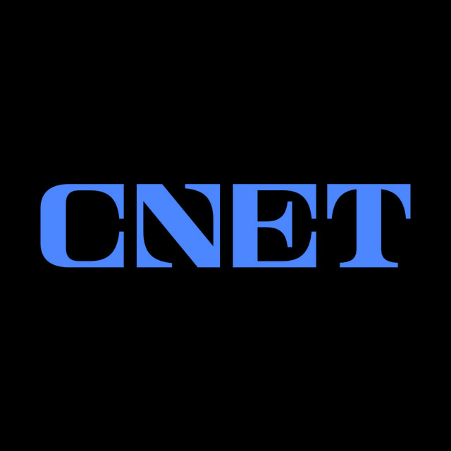 DoomBench-blue rendering of the CNET logo against a black background.