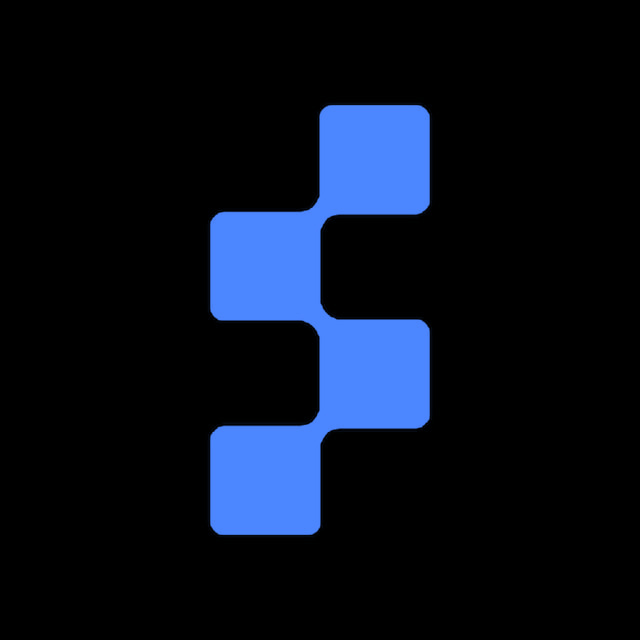 DoomBench-blue rendering of the Figure logo against a black background.