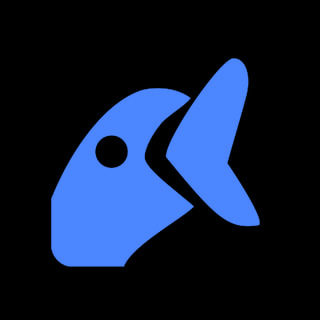 DoomBench-blue rendering of the GooseAI logo against a black background.