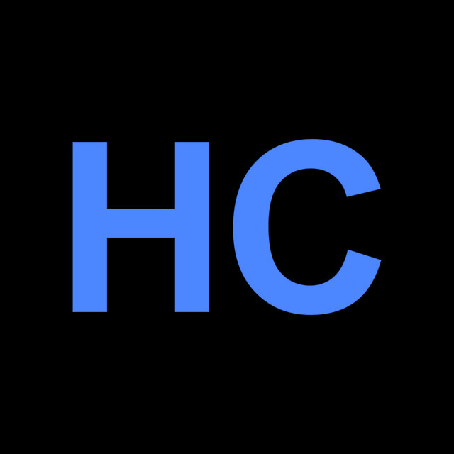 DoomBench-blue rendering of the Henry Crown and Company logo against a black background.