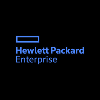 DoomBench-blue rendering of the Hewlett Packard Enterprise logo against a black background.