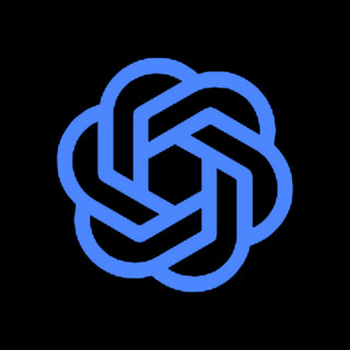 DoomBench-blue rendering of the io Products logo against a black background.