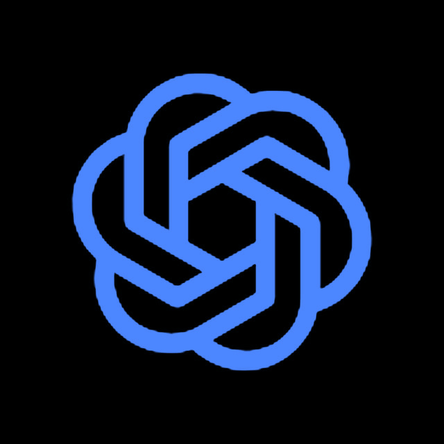 DoomBench-blue rendering of the io Products logo against a black background.