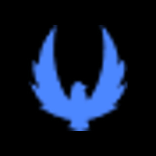 DoomBench-blue rendering of the Kratos Defense logo against a black background.