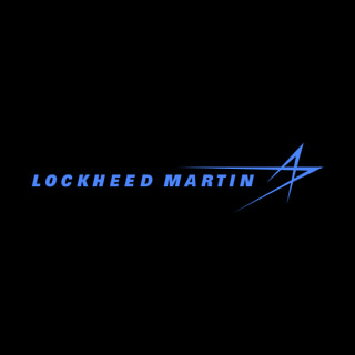 DoomBench-blue rendering of the Lockheed Martin logo against a black background.