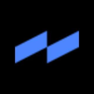DoomBench-blue rendering of the Motional logo against a black background.