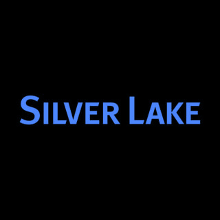 DoomBench-blue rendering of the Silver Lake logo against a black background.
