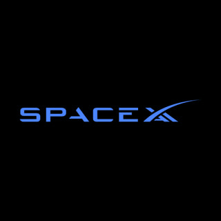 DoomBench-blue rendering of the SpaceXAI logo against a black background.