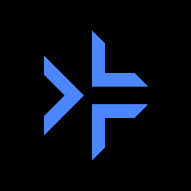 DoomBench-blue rendering of the Swarm Aero logo against a black background.